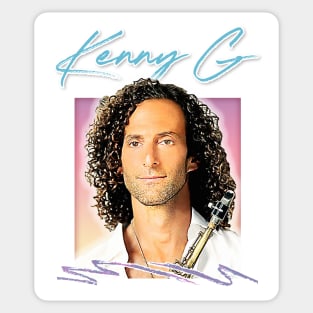 Kenny G / 90s Aesthetic Fan Art Design Sticker